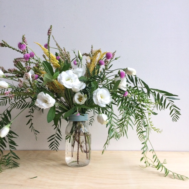 Flower Arranging in Sydney with Rainy Sunday