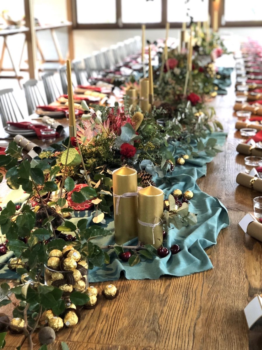 Event table styling at Acre Eatery by Rainy Sunday