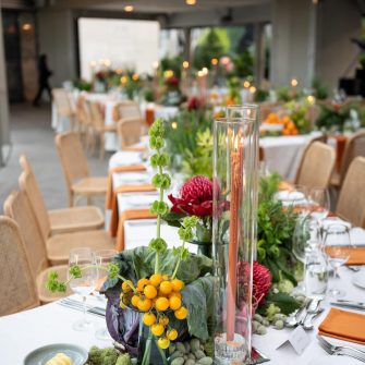 Sustainable corporate event stylist with eco-friendly approach
